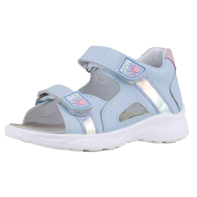 Сандалии кожаные для девочки Котофей 322160-23